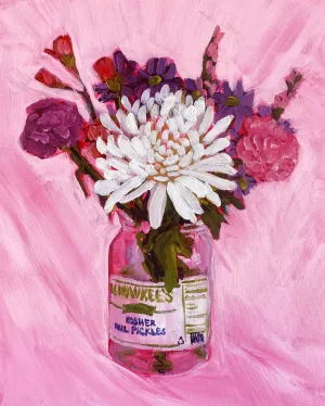 Still Life With Pickle Jar Print