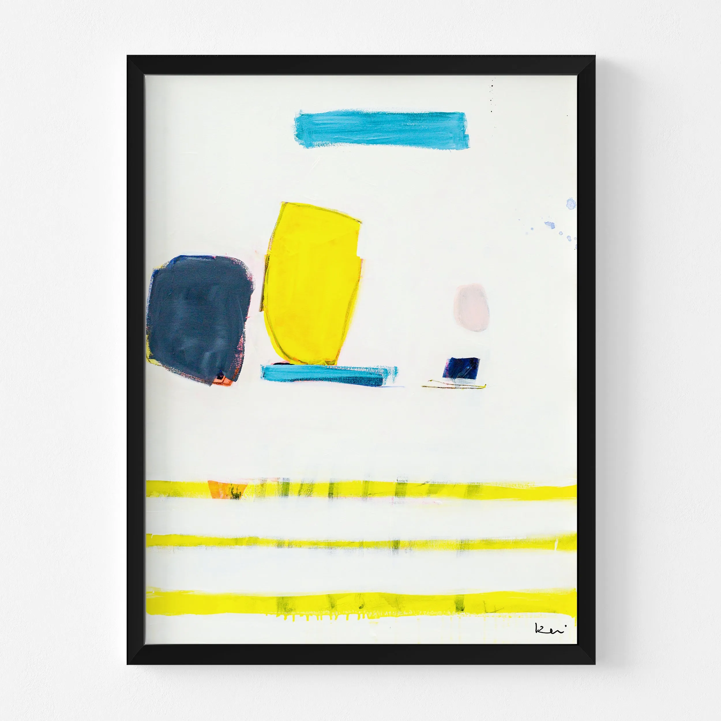 Strolling Art Print