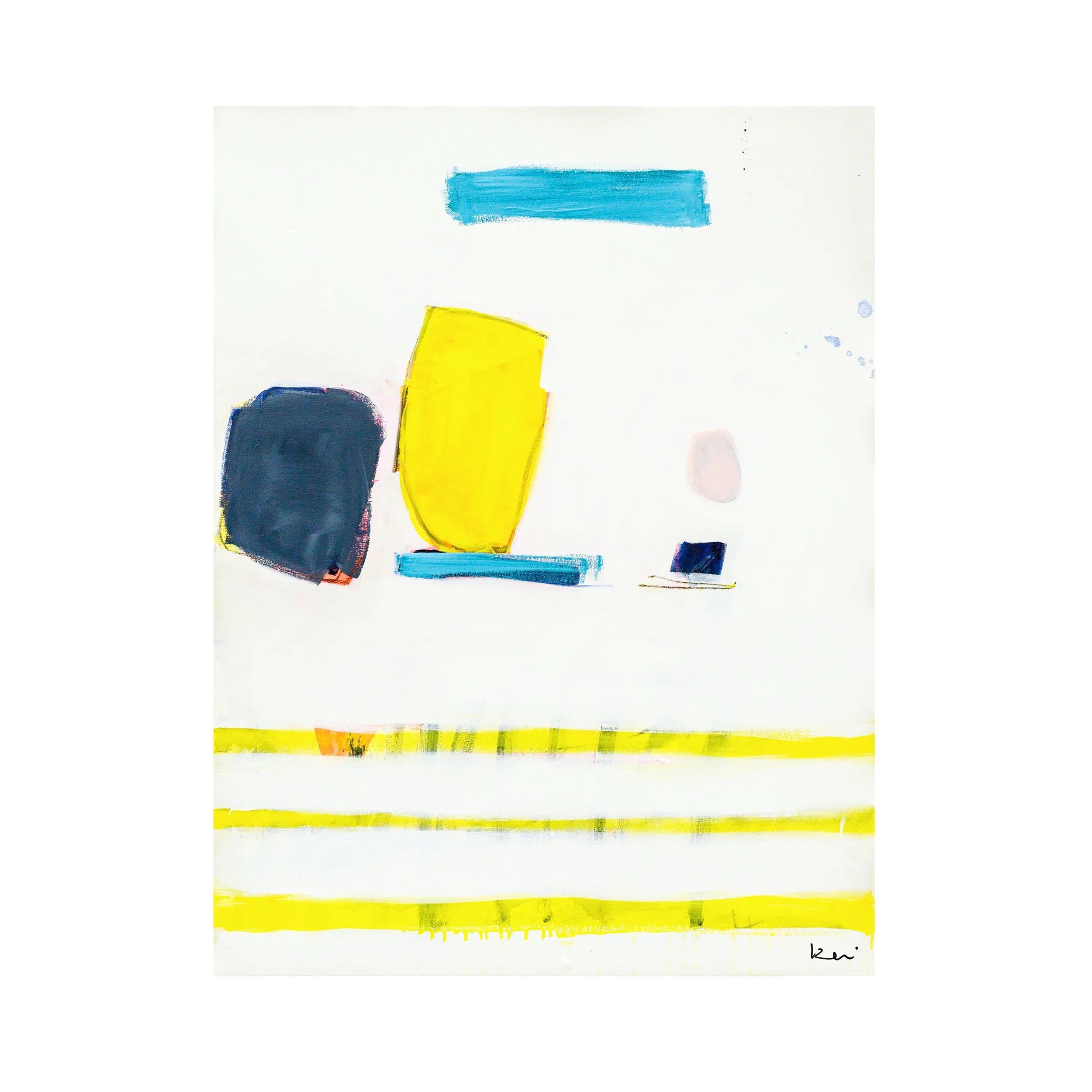 Strolling Art Print