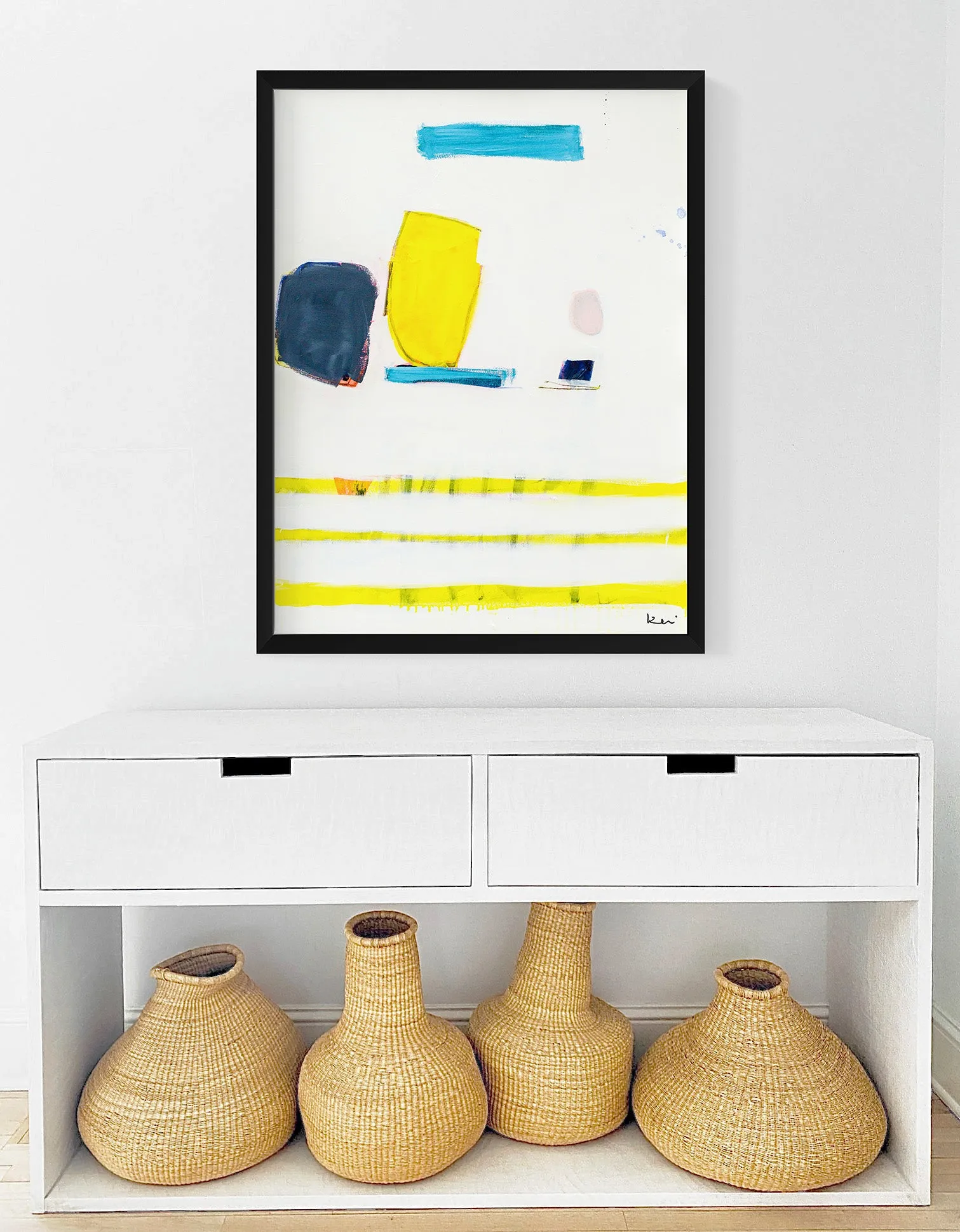 Strolling Art Print