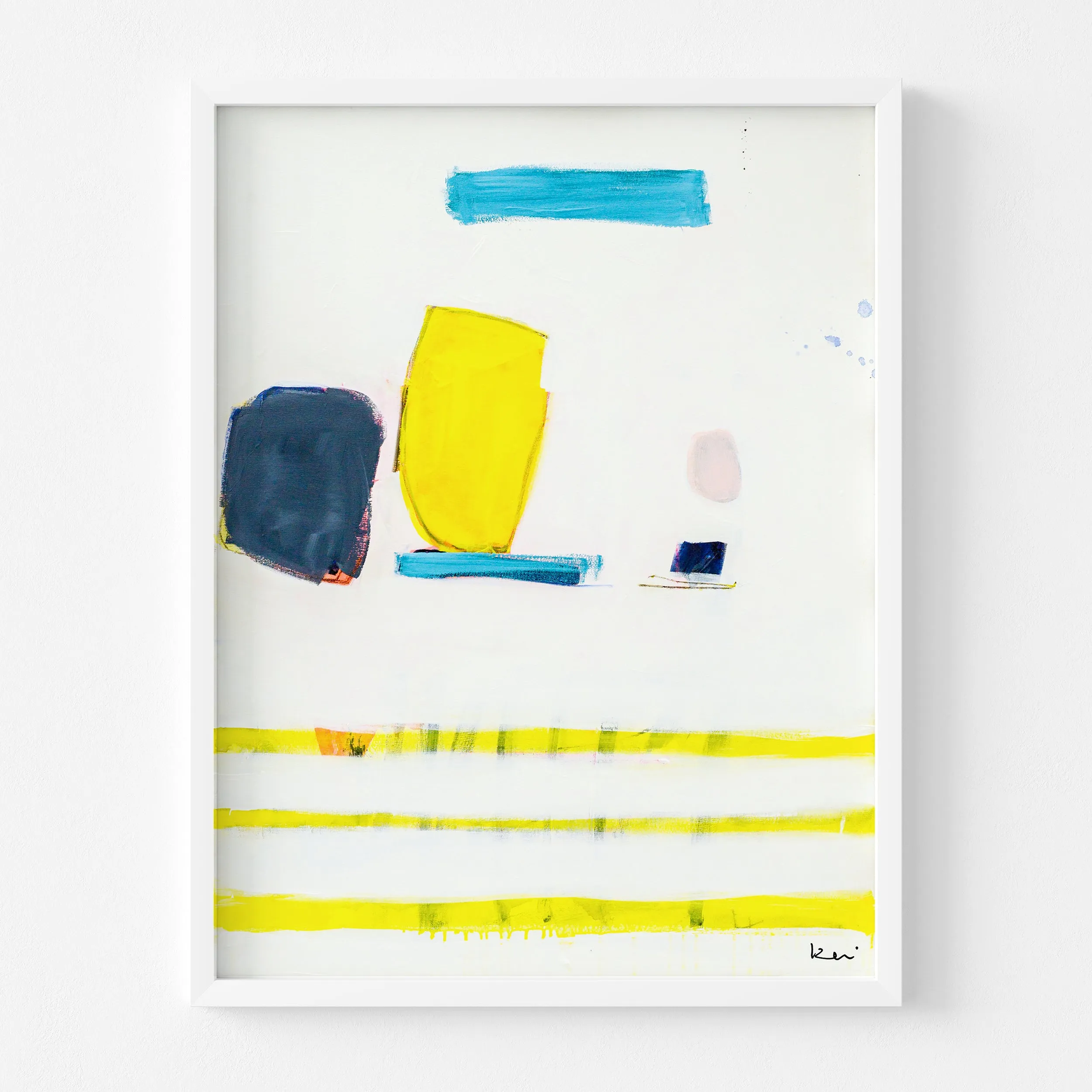 Strolling Art Print