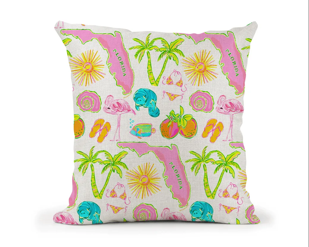 SUGAR SANDS PILLOW COVER