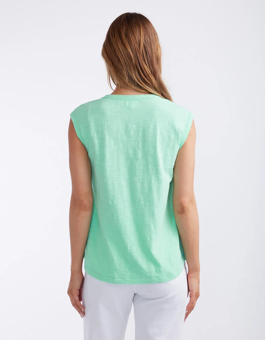 Summer Cali Tank - Honeydew Mint