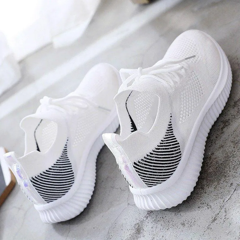 Summer thin cut blank shoes