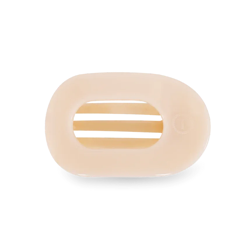 Teleties Round Flat Hair Clip * SMALL