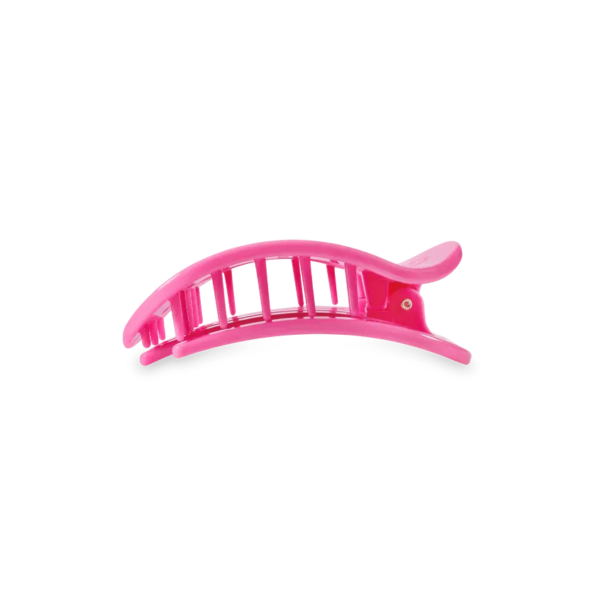 Teleties Round Flat Hair Clip * SMALL