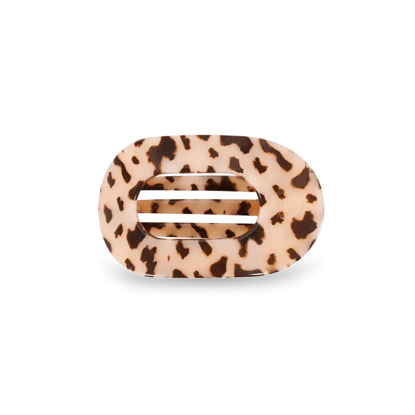 Teleties Round Flat Hair Clip * SMALL