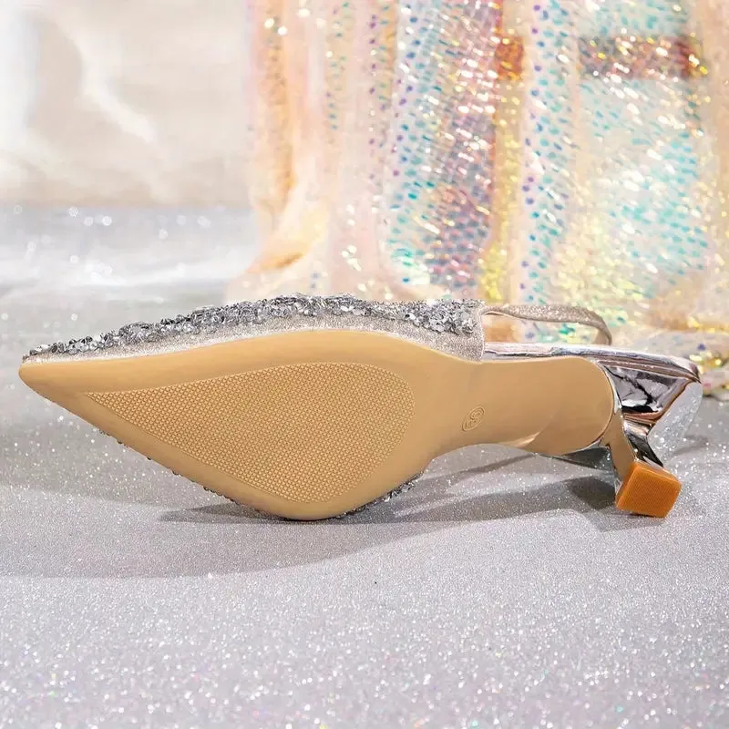 Teresa® | High-heeled and thin banquet shoes
