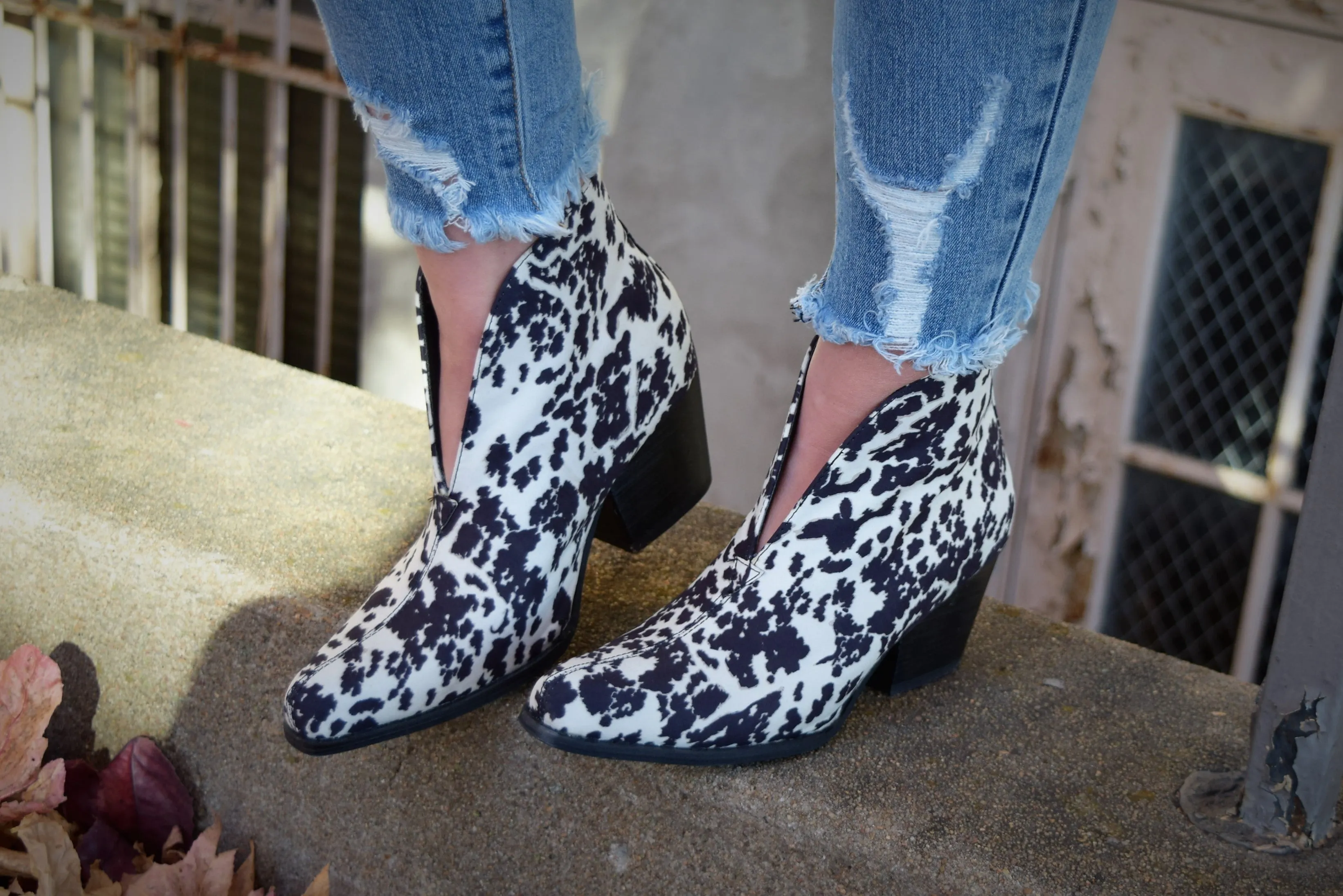 The Cattle Two Stepper Booties