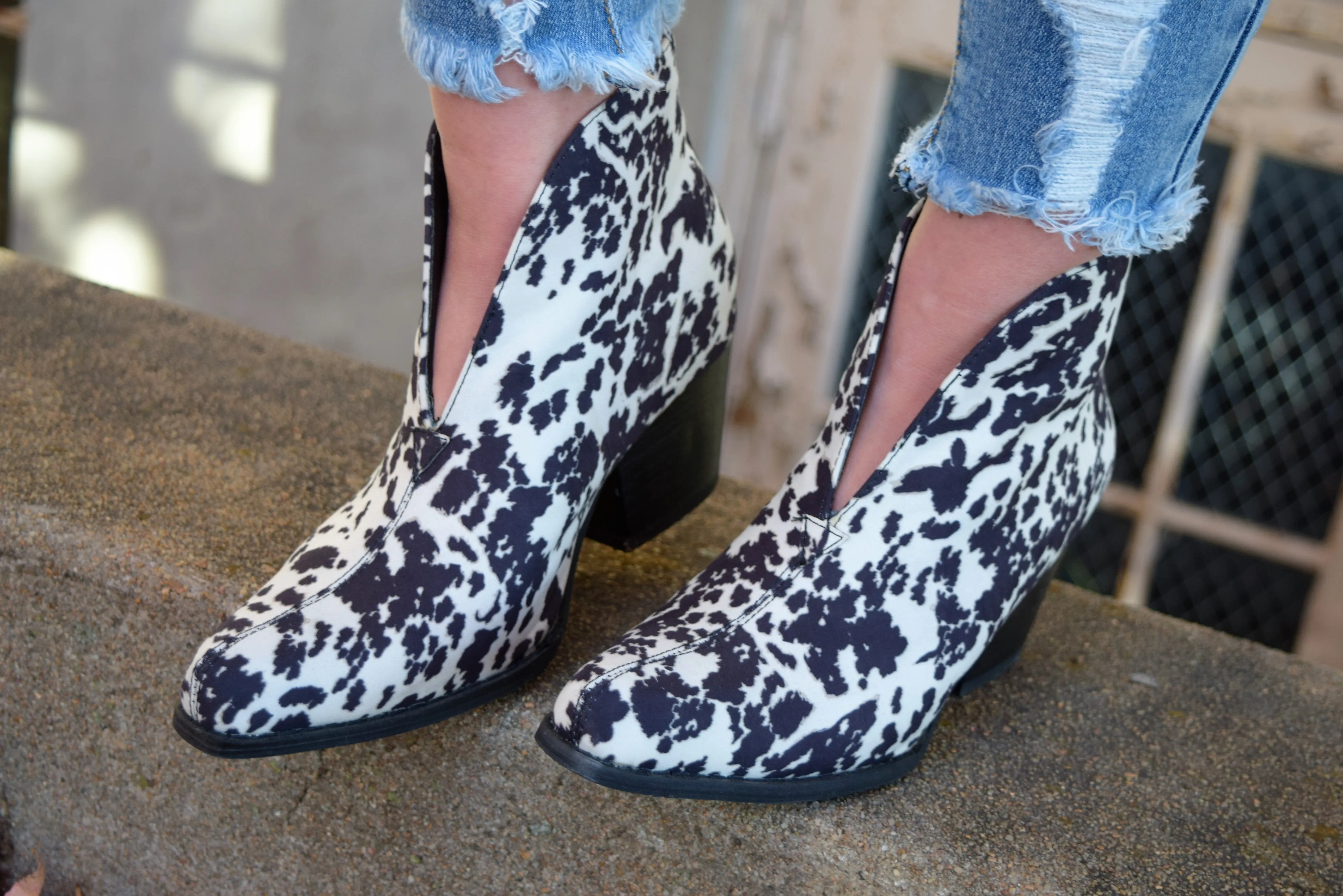 The Cattle Two Stepper Booties