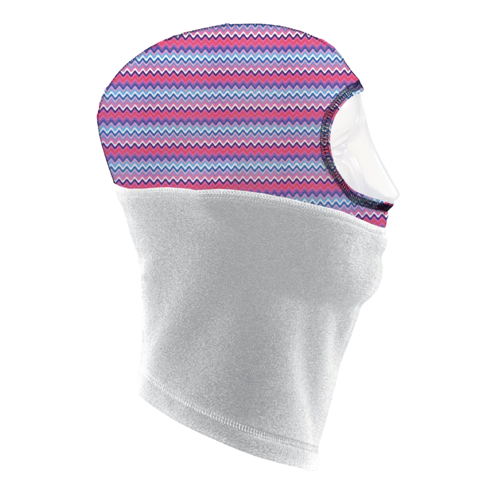 Thick Thin Print Jnr Balaclava