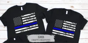 Thin Blue Line Flag
