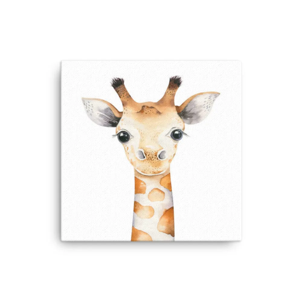 Thin canvas - Baby Giraffe