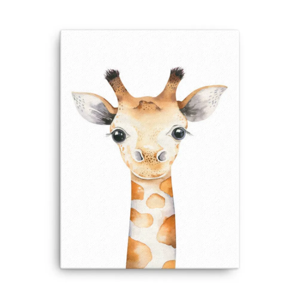 Thin canvas - Baby Giraffe
