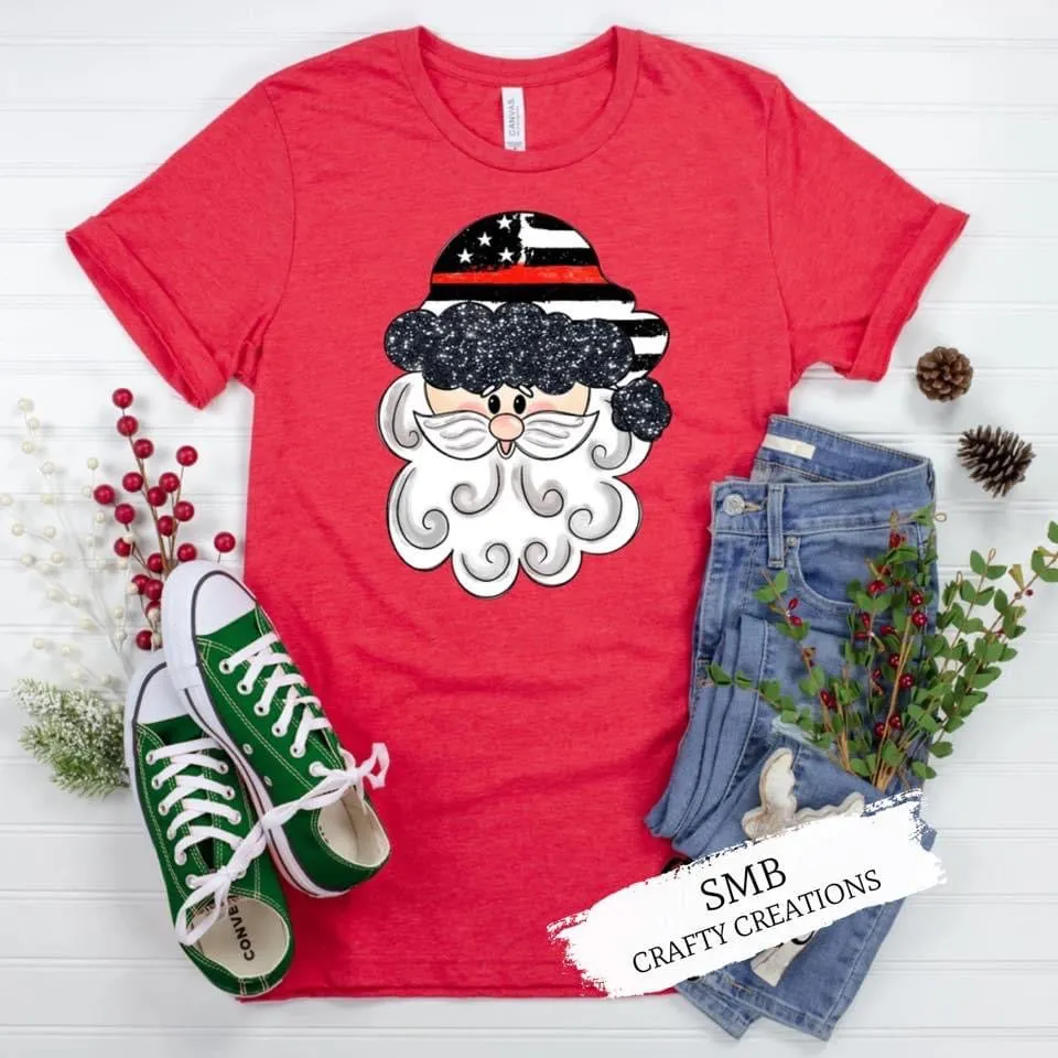 Thin Red Line Santa