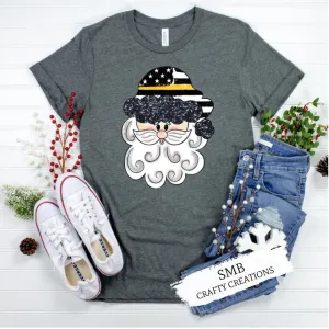 Thin Yellow Line Santa