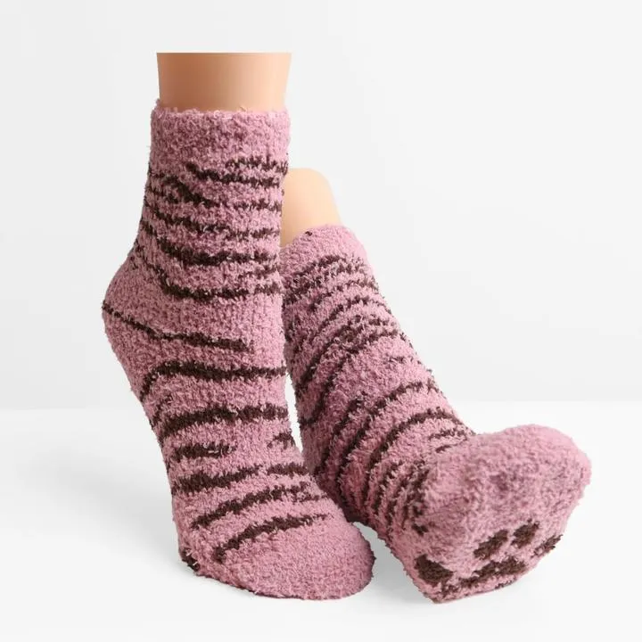 Tiger Print Luxury Soft Socks - Assorted