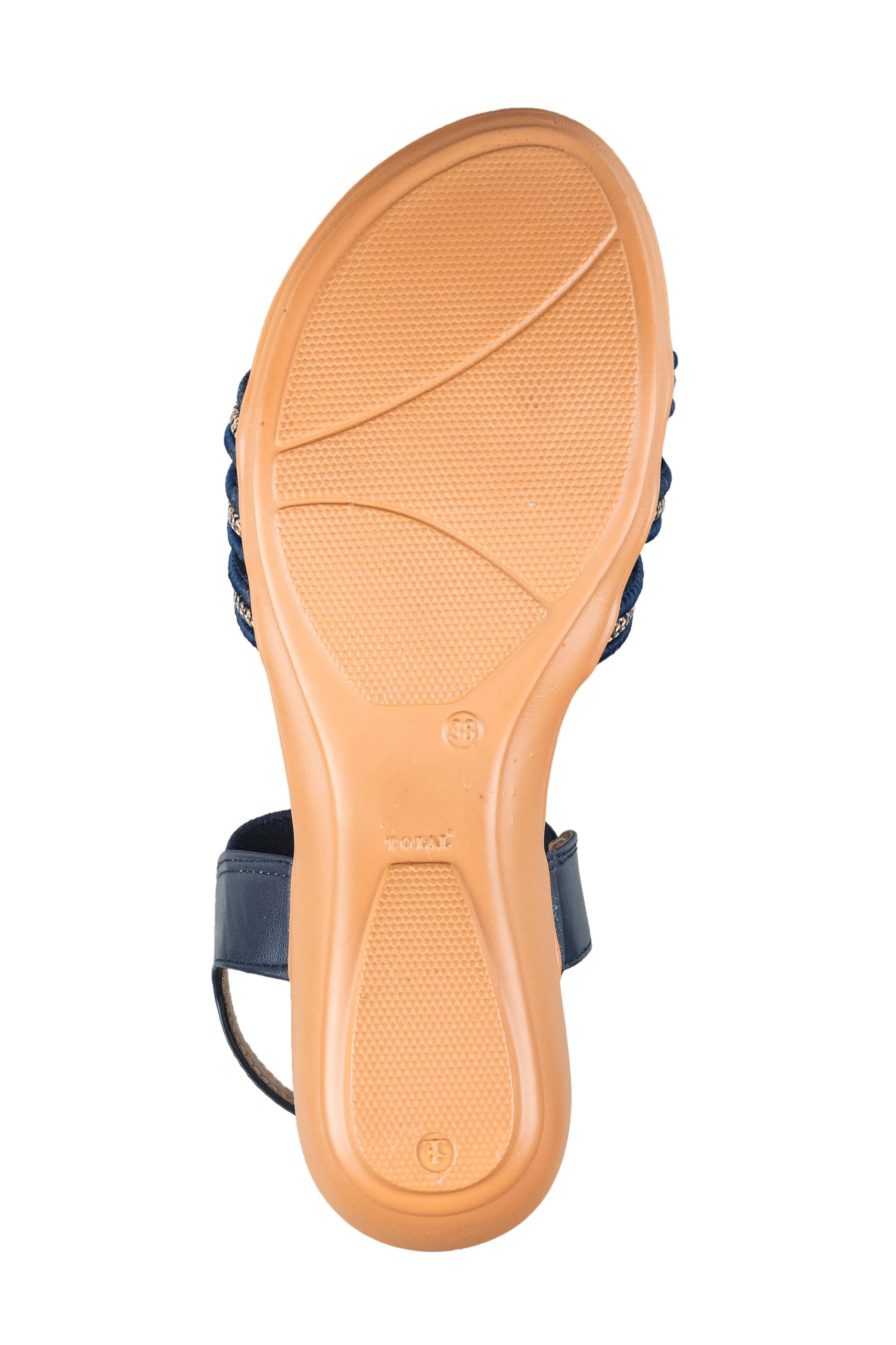 Titas Ladies Blue Sandal