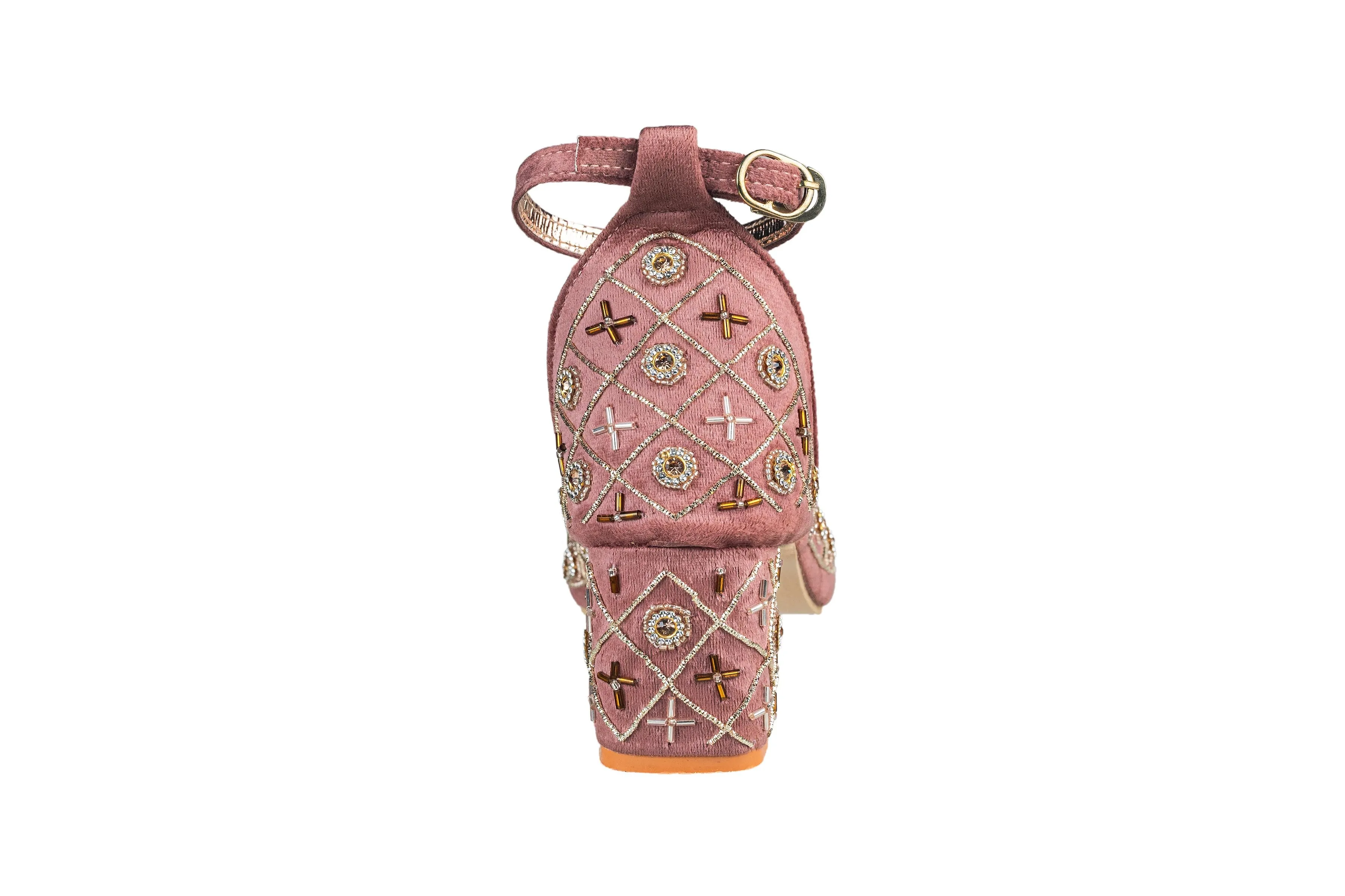 Titas Ladies Peach Sandal