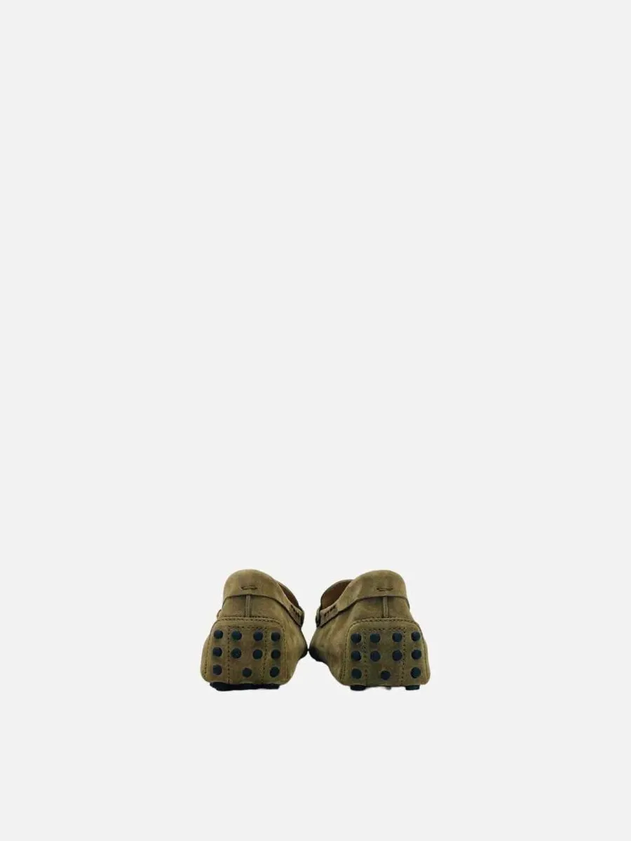 TOD'S Gommino Taupe Loafers 43