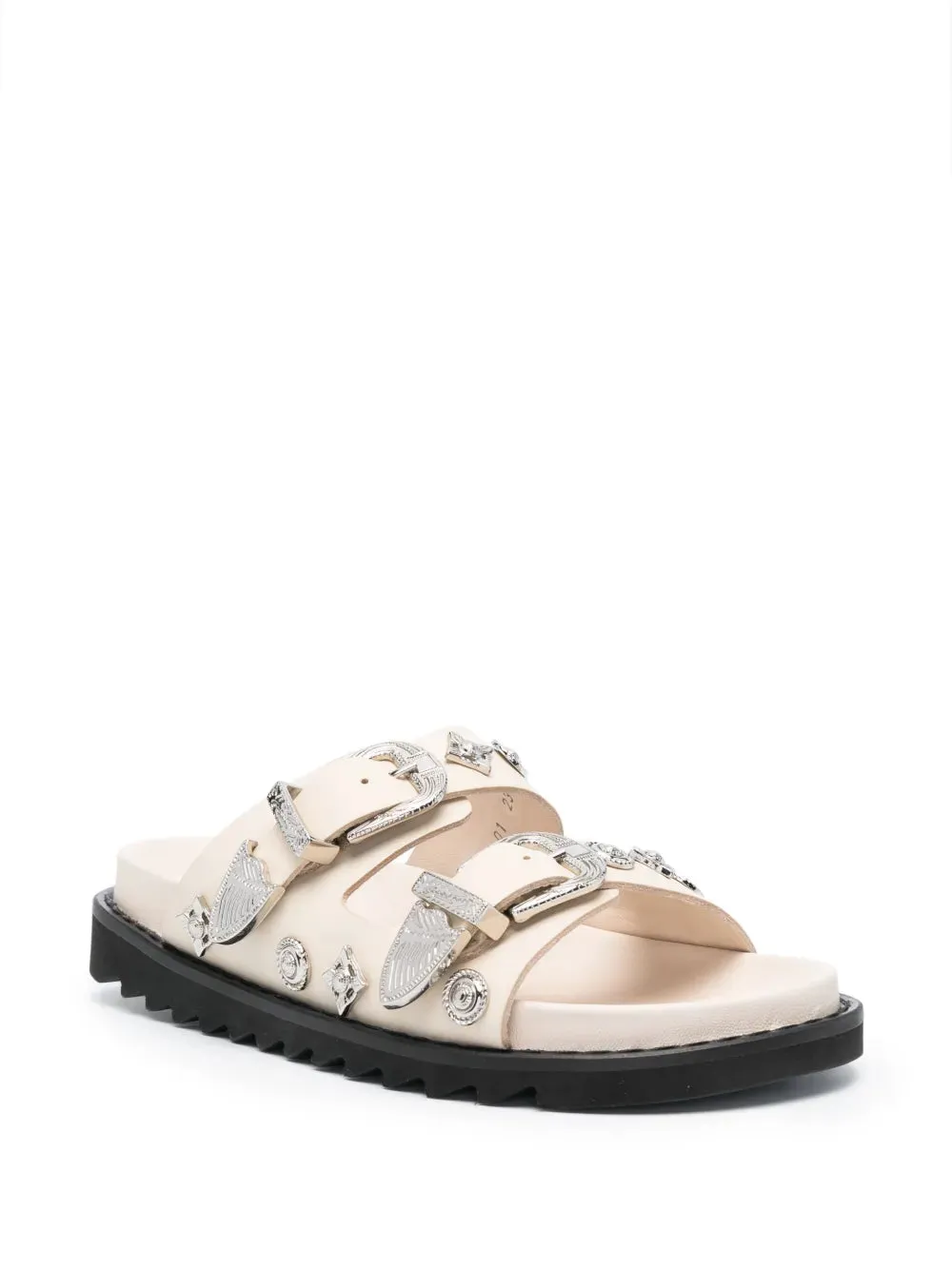 Toga Pulla stud-embellished leather slides