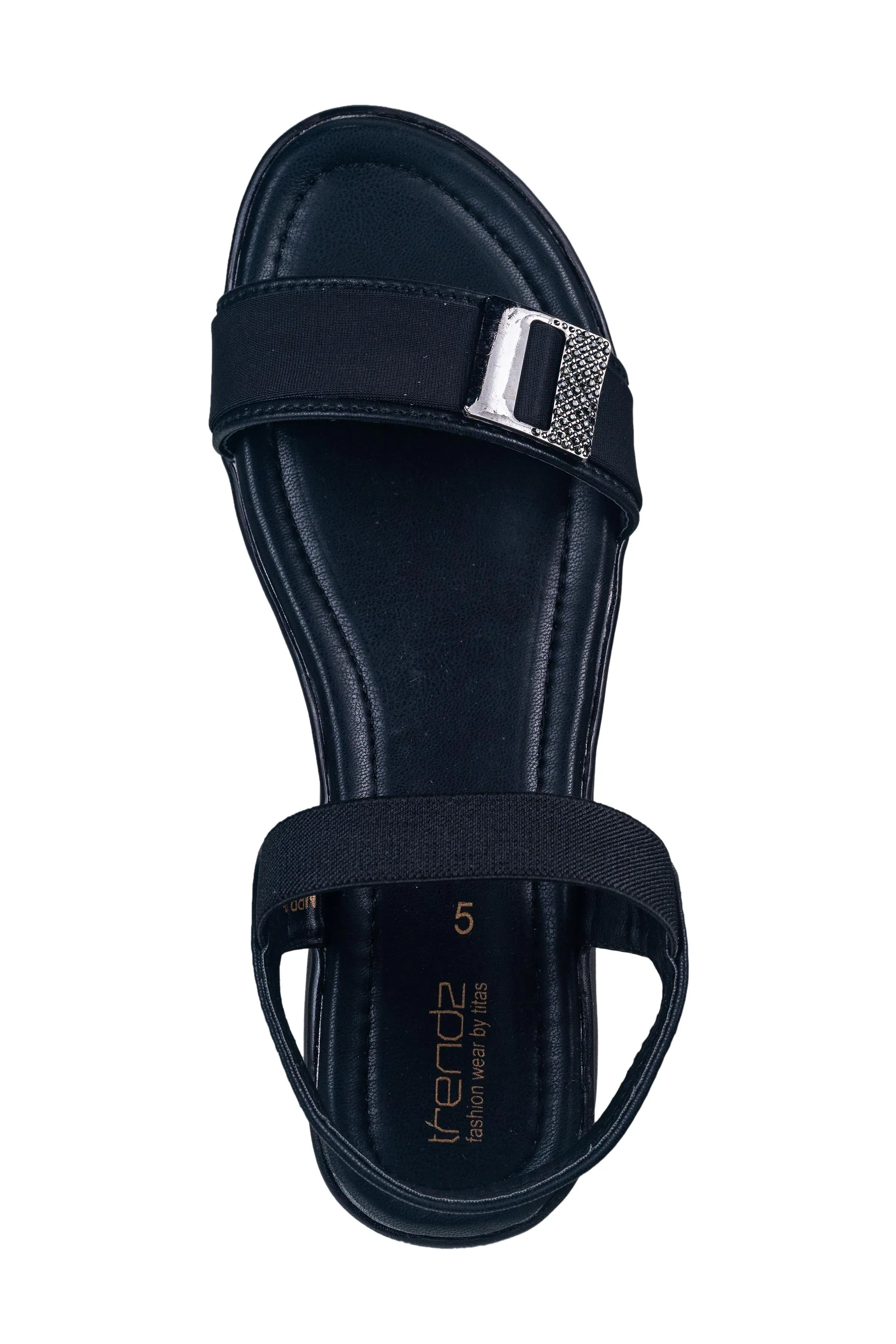 Trendz Ladies Black Sandal