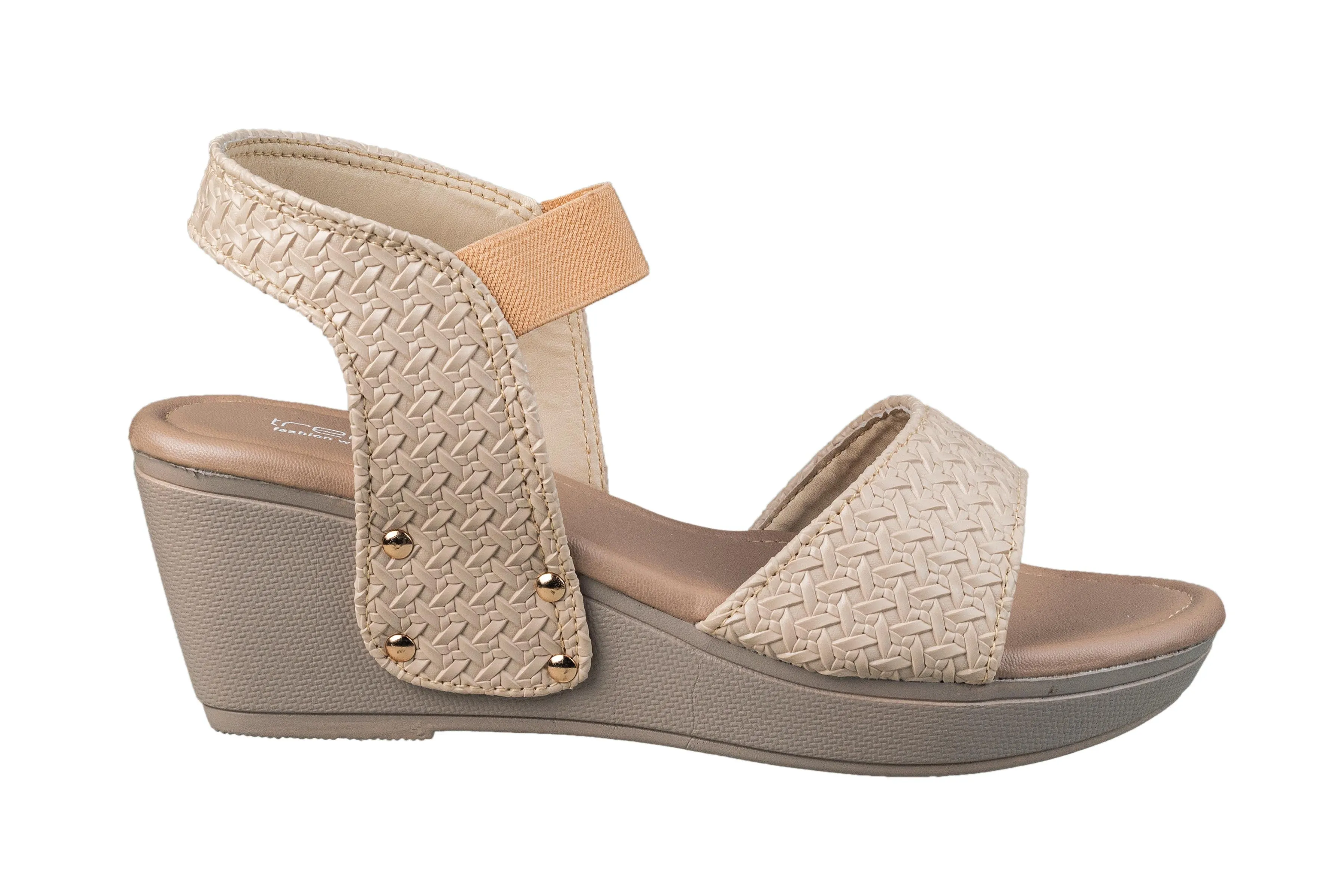 Trendz Ladies Cream Sandal