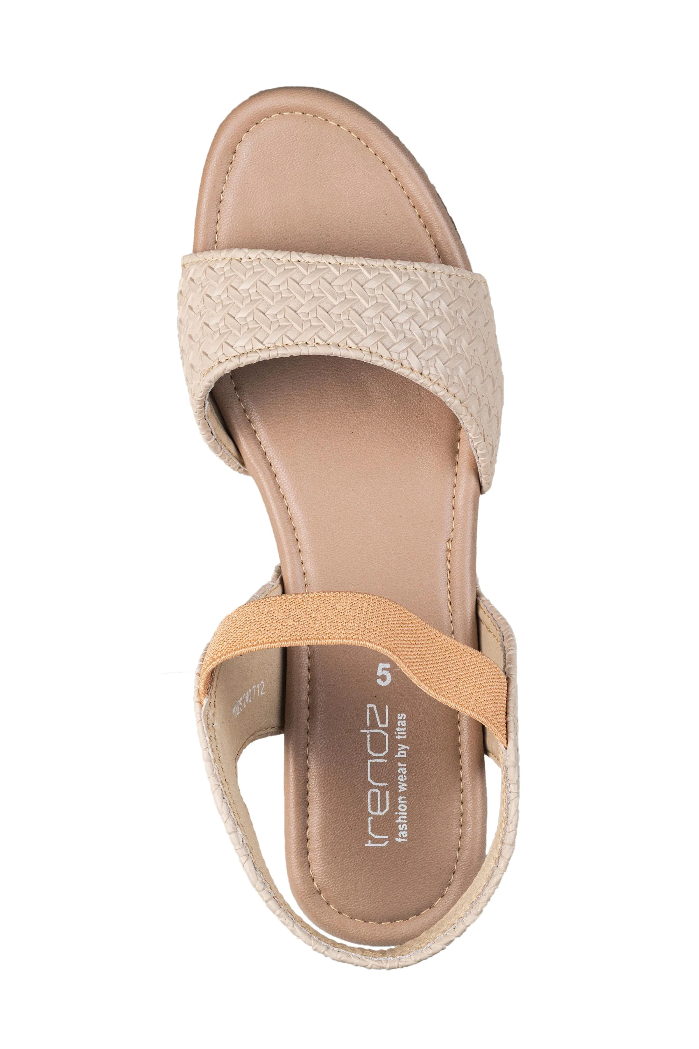 Trendz Ladies Cream Sandal