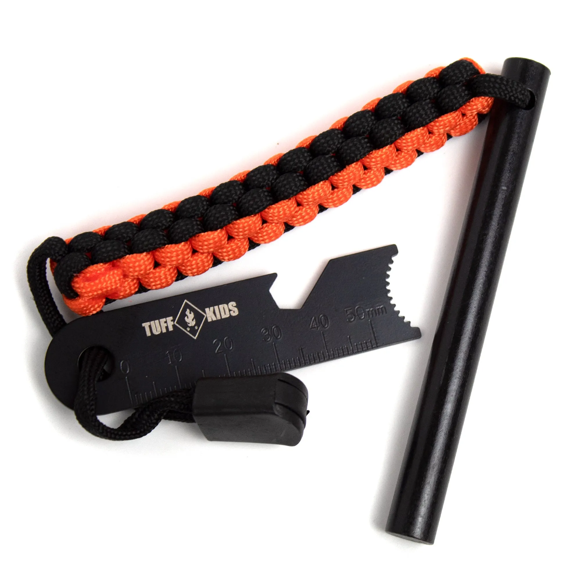 Tuff Kids Ferro Rod Ferrocerium Metal Match Fire Campfire Starter w Striker