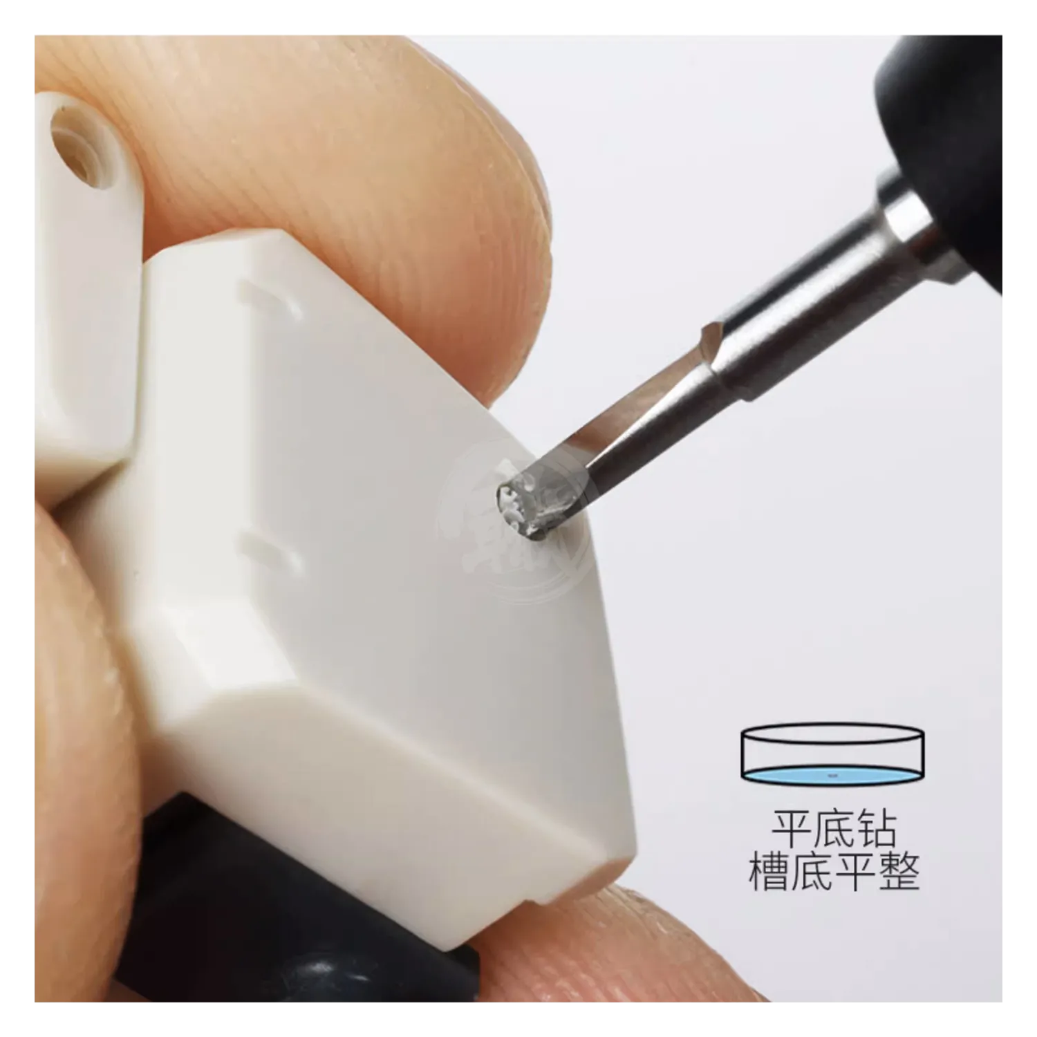 Tungsten Steel Flat Core Drill Bit [1.0mm]