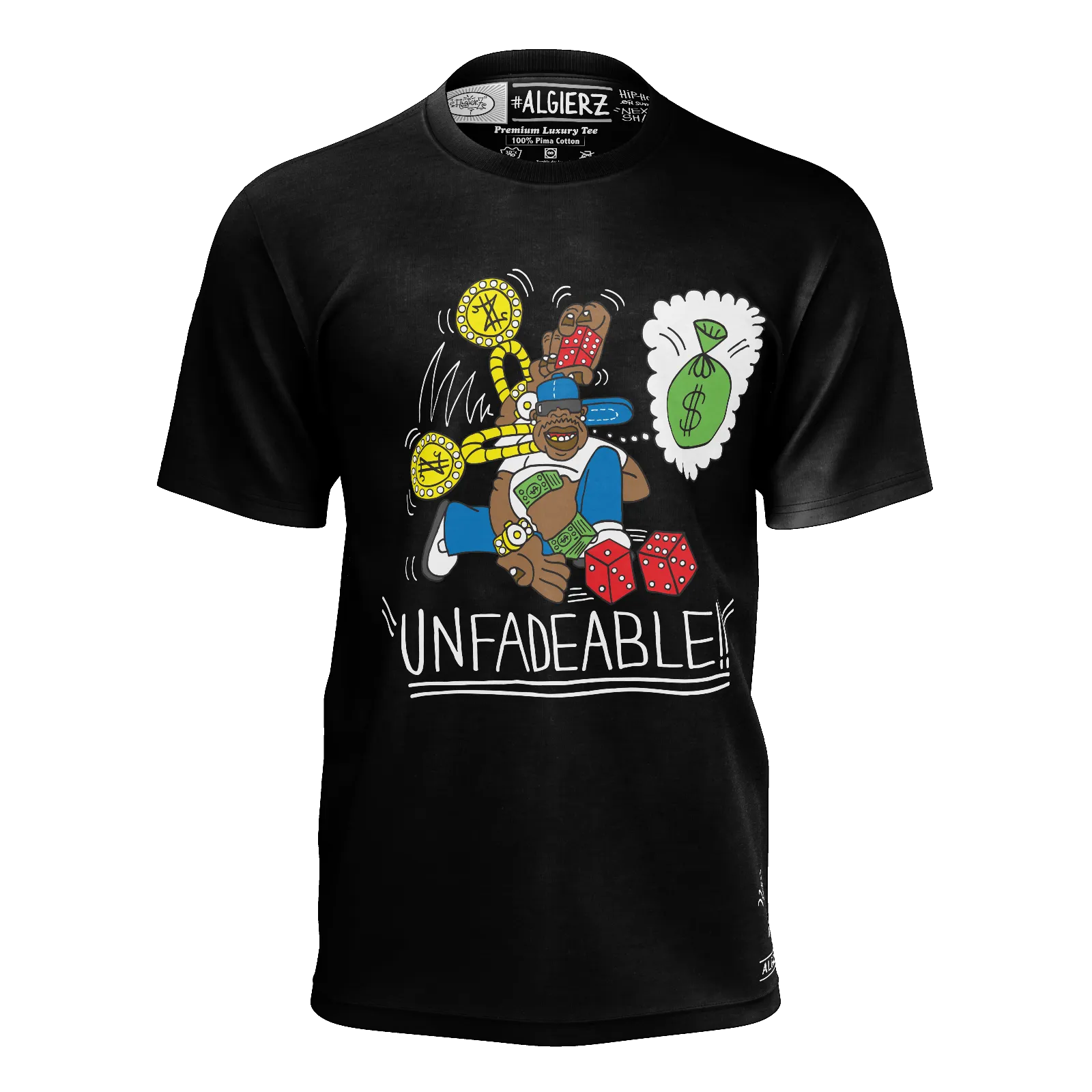 Unfadeable, T-Shirt, Black REMIX