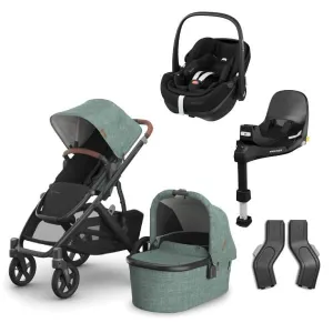 UPPAbaby Vista V3 Pushchair with Pebble 360 PRO2 & Base - Gwen