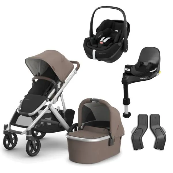 UPPAbaby Vista V3 Pushchair with Pebble 360  PRO2 & Base - Theo