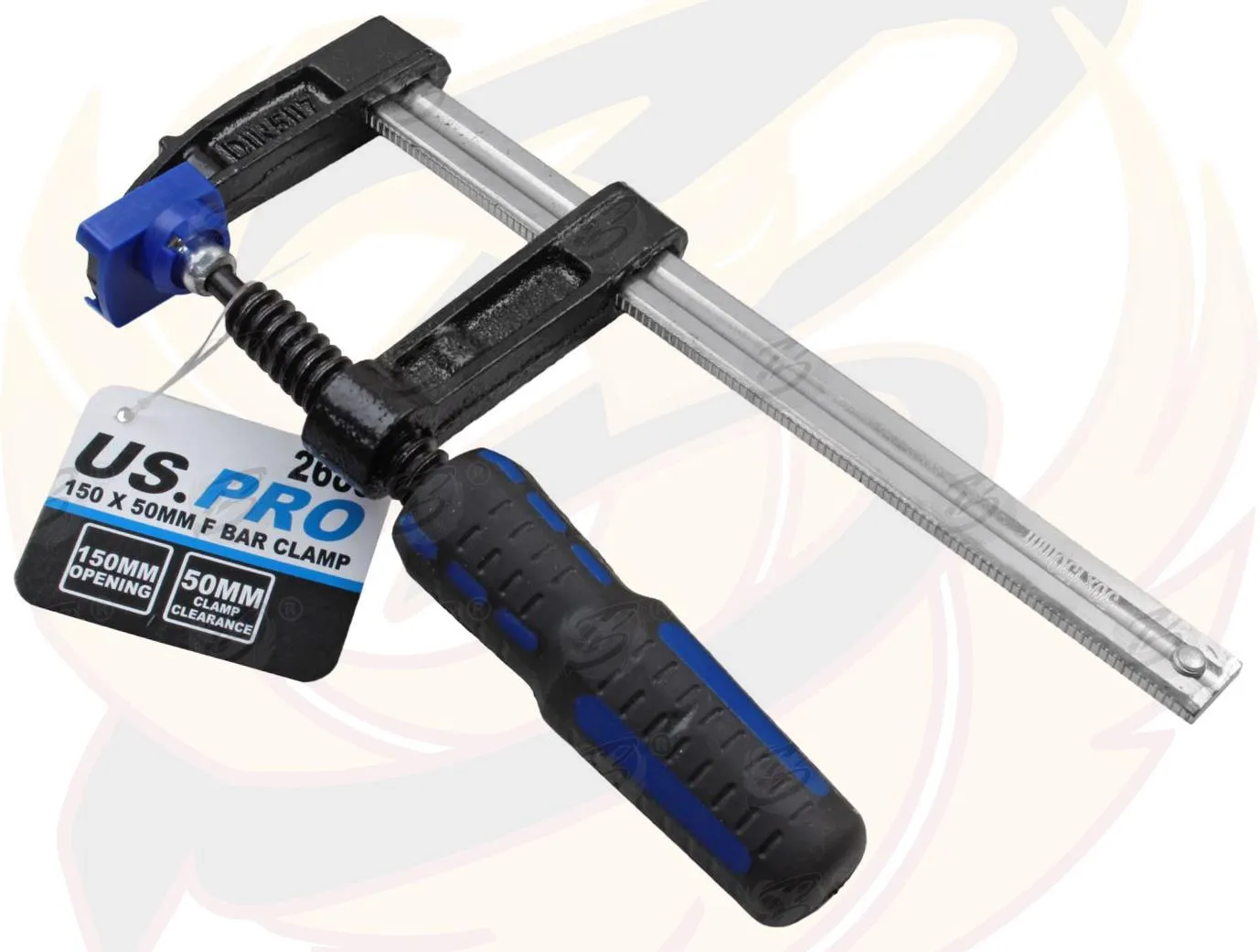 US PRO QUICK SLIDE F CLAMPS 150mm x 50mm ( x 4 )