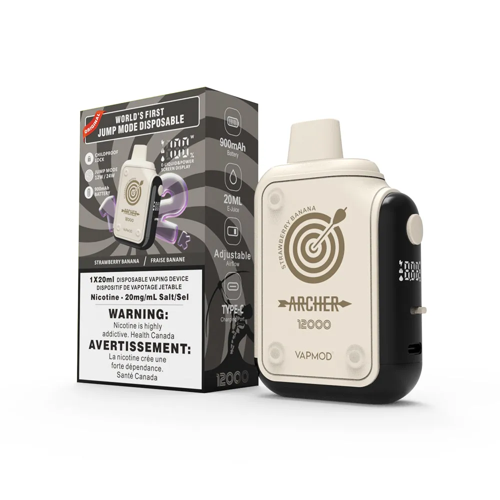 VAPMOD Archer 12000 Disposable Vape - (EXCISE TAX)*