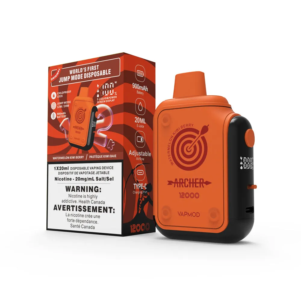 VAPMOD Archer 12000 Disposable Vape - (EXCISE TAX)*