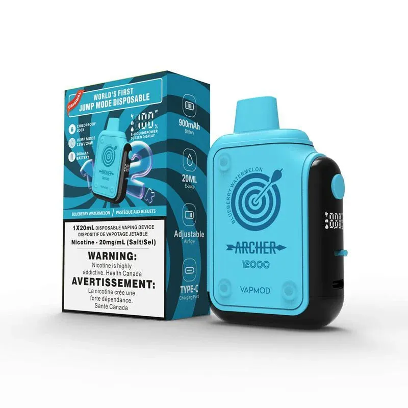 VAPMOD Archer 12000 Disposable Vape - (EXCISE TAX)*