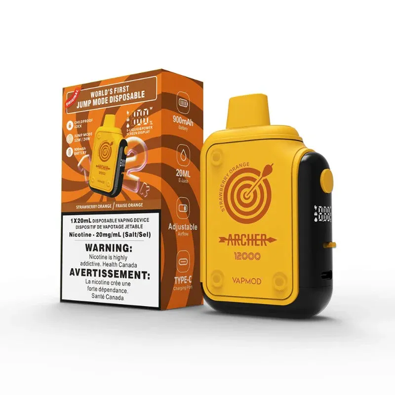 VAPMOD Archer 12000 Disposable Vape - (EXCISE TAX)*