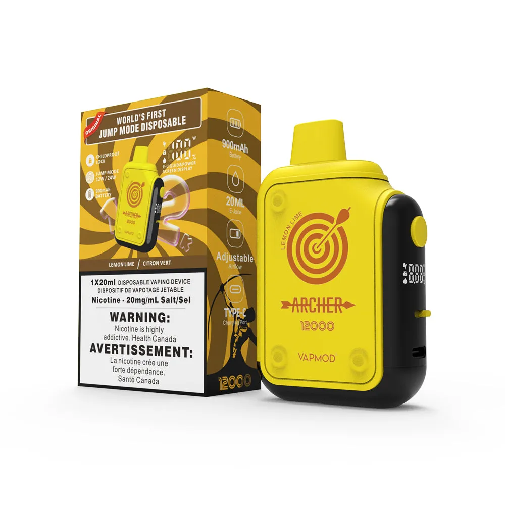 VAPMOD Archer 12000 Disposable Vape - (EXCISE TAX)*