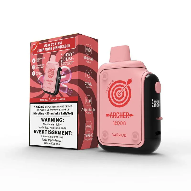 VAPMOD Archer 12000 Disposable Vape - (EXCISE TAX)*