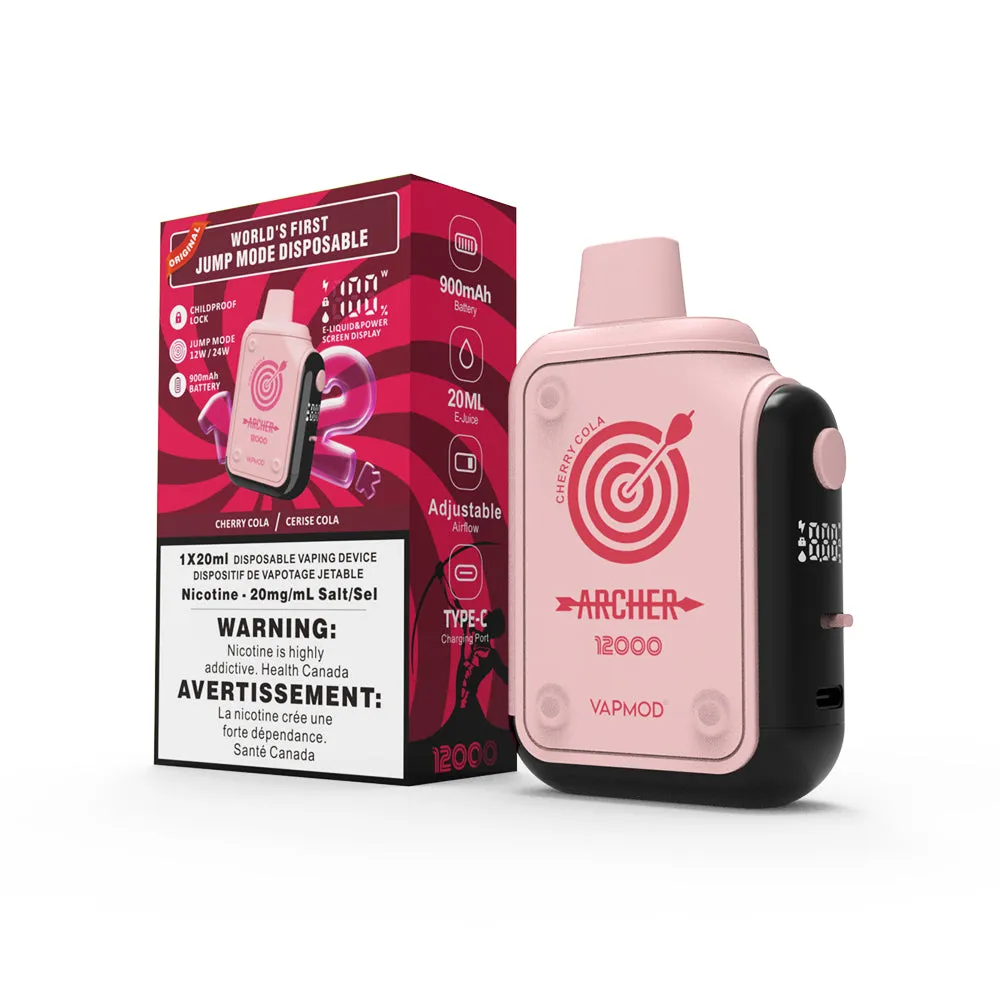 VAPMOD Archer 12000 Disposable Vape - (EXCISE TAX)*