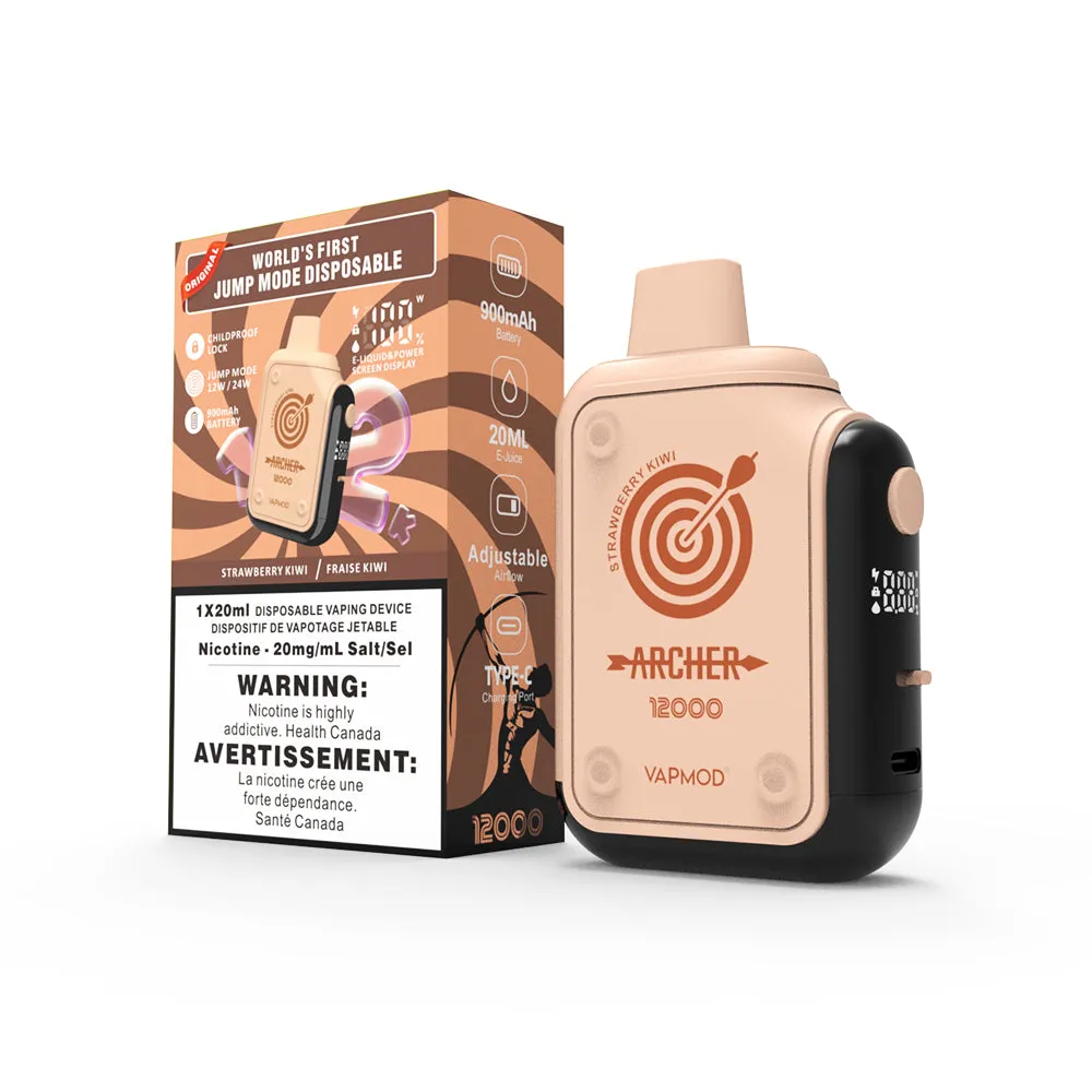 VAPMOD Archer 12000 Disposable Vape - (EXCISE TAX)*