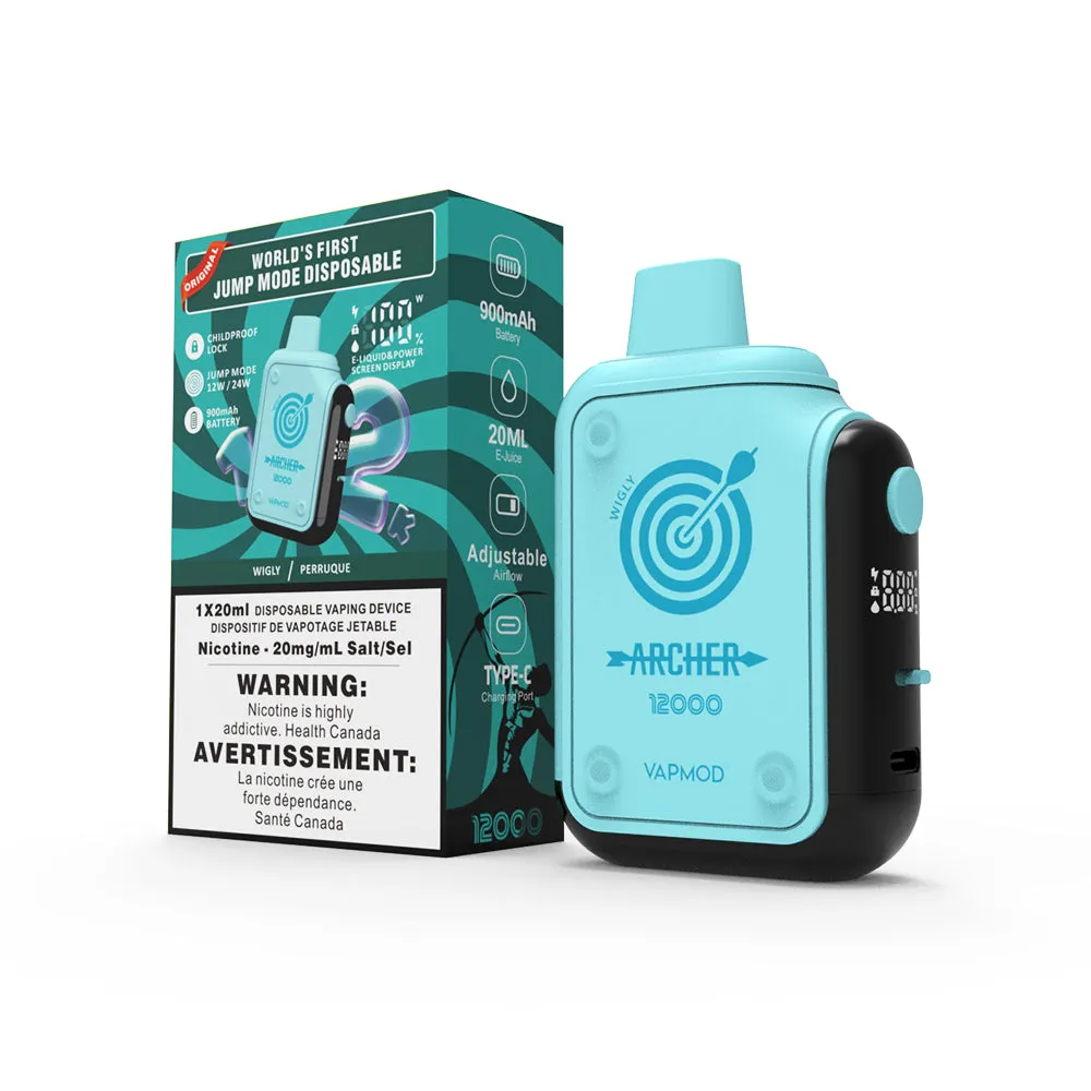 VAPMOD Archer 12000 Disposable Vape - (EXCISE TAX)*