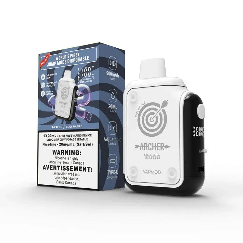 VAPMOD Archer 12000 Disposable Vape - (EXCISE TAX)*