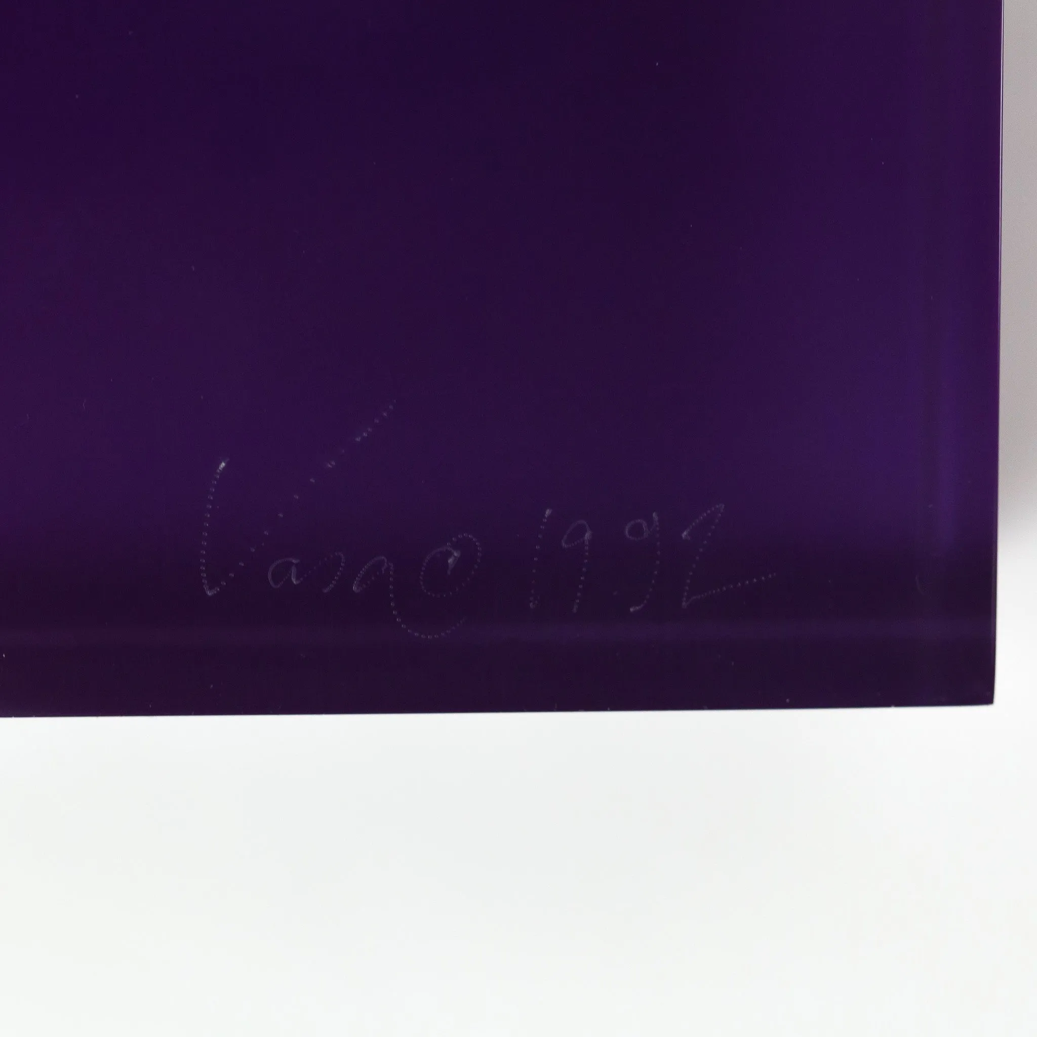 VASA MIHICH "VIOLET C" SCULPTURE, 1992