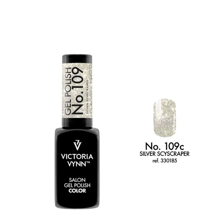 Victoria Vynn Gel Polish Color 109 Silver Skyscraper