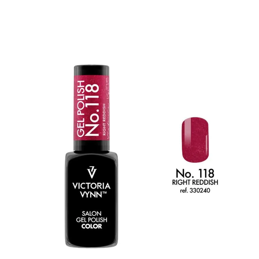 Victoria Vynn Gel Polish Color 118 Right Reddish