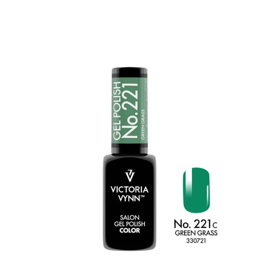 Victoria Vynn Gel Polish Color 221 Green Grass