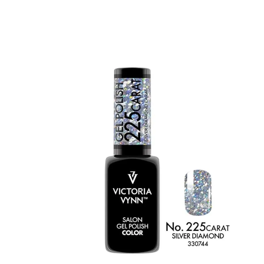 Victoria Vynn Gel Polish Color 225 Carat Silver Diamond