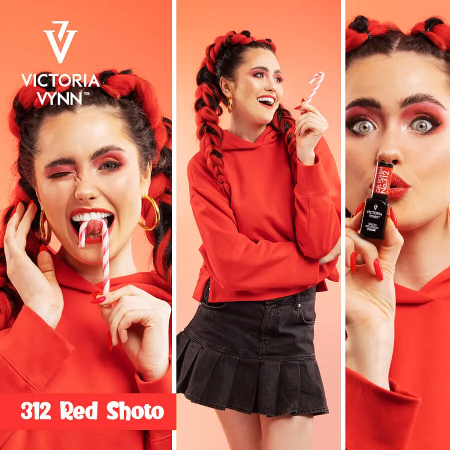 Victoria Vynn Gel Polish Color 312 Red Shoto